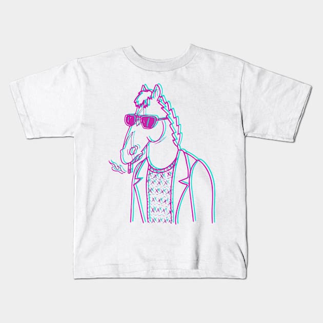 Horsin' Kids T-Shirt by lightbulbmcoc